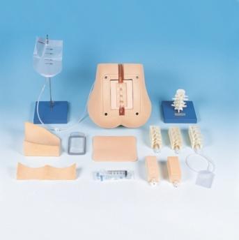 15kg LUMBAR PUNCTURE / EPIDURAL TRAINING KIT Description: This simulator is designed to teach the lumbar puncture and epidural procedures, allowing hands-on training without the need for