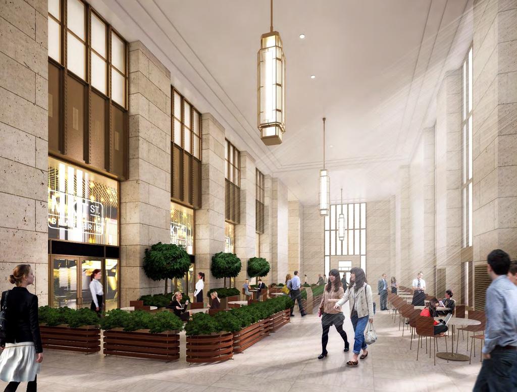 Station retail redevelopment could be undertaken by Amtrak or a master lessee, with funding from commercial opportunities.