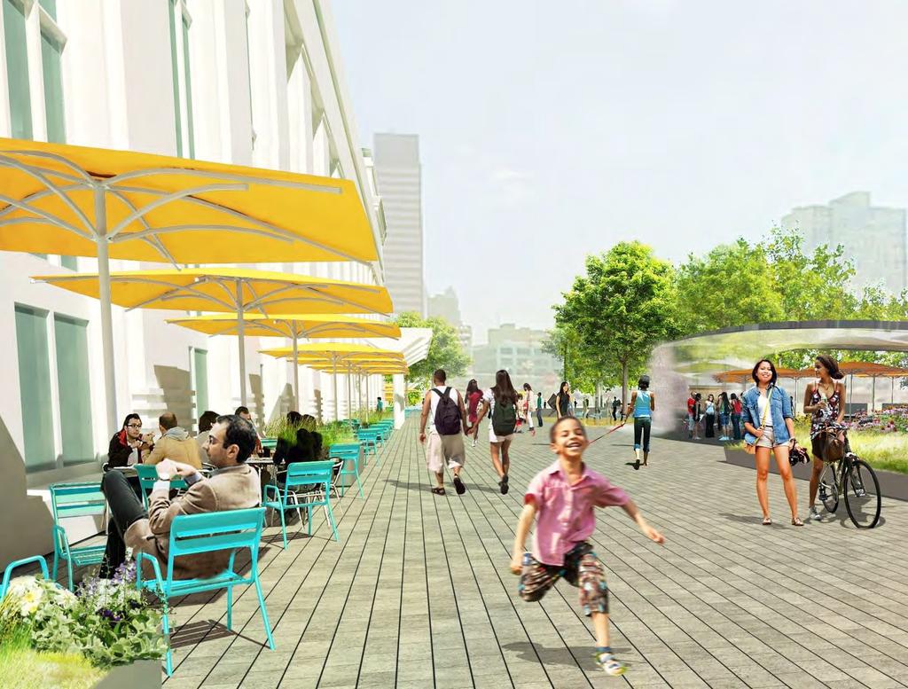 Station Plaza may be funded through a combination of public and private sources.