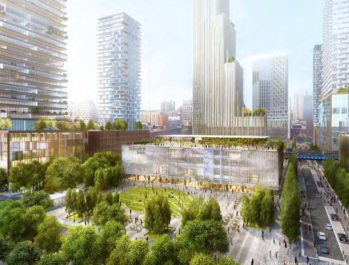 Private investment and land from Drexel University will fund the development of Schuylkill Yards.