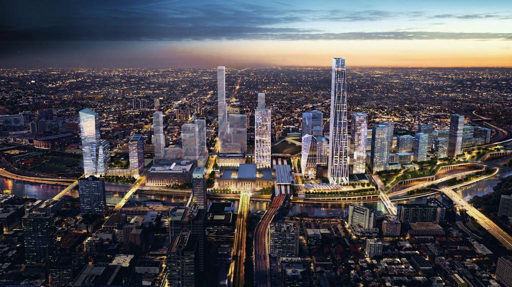 The 30 th Street Station District Plan is a long-term TOD vision and strategy to create a mixed-use