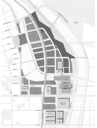 Schuylkill Yards will improve long-term economics for District-wide development. Today s market supports residential development on terra firma while office development requires subsidy.
