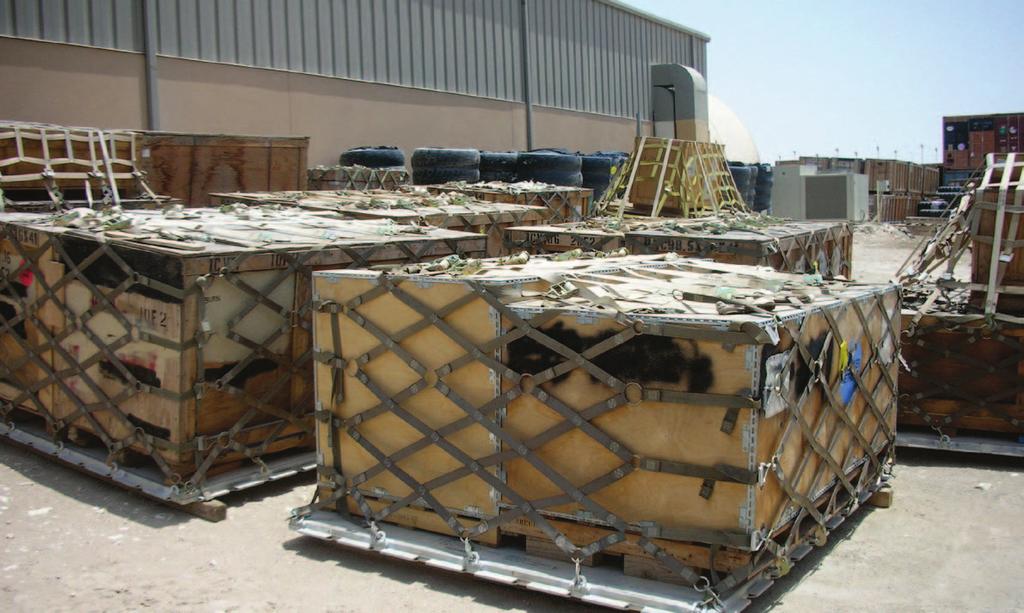 LOGISTICS FLEET MULTIPLIER The Stryker battle damage repair facility in Qatar has supported the fleet s high operational readiness rate by enabling the Army to fix Strykers relatively close to