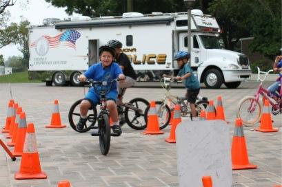 Campout Police Explorer Program Bicycle Rodeo There are over