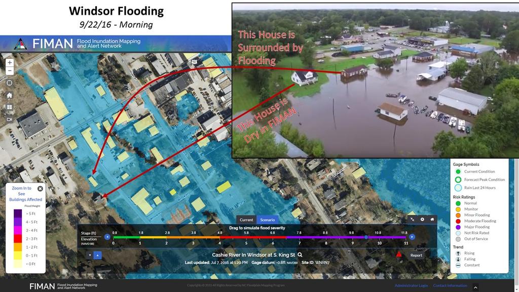 Risk Management Floodplain Mapping Damage Modeling (wind/flooding) GIS