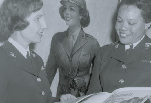 Even before hostilities broke out in Korea in 1950, the Marine Corps was contacting former Women Marines regarding assignments to Volunteer Training Units.