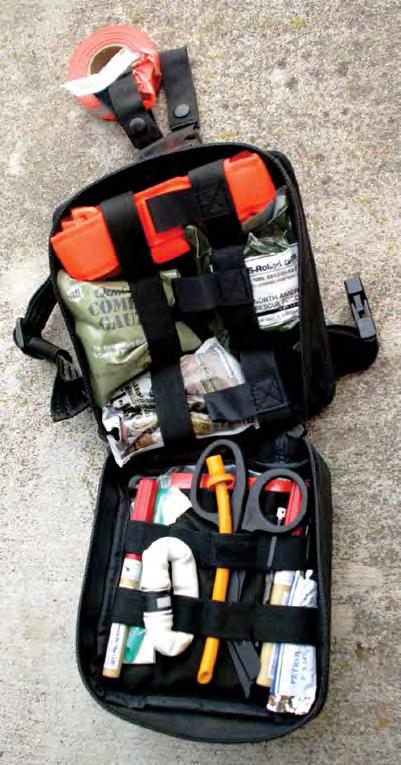 Photo A.J. Heightman Individual first aid kits with all supplies visible are invaluable when care is needed rapidly. There are programs being implemented across the United States to do just that.