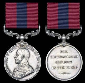 A fine Collection of Medals to The Sherwood Foresters (Nottinghamshire & Derbyshire Regiment) formerly 45th and 95th Foot 22 A Great War D.C.M. pair awarded to Serjeant J. H. Halligan, 29th Co.