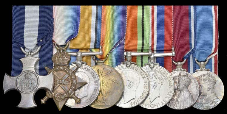 Exceptional Naval and Polar Awards from the Collection of RC Witte 762 A rare Great War Kut operations D.