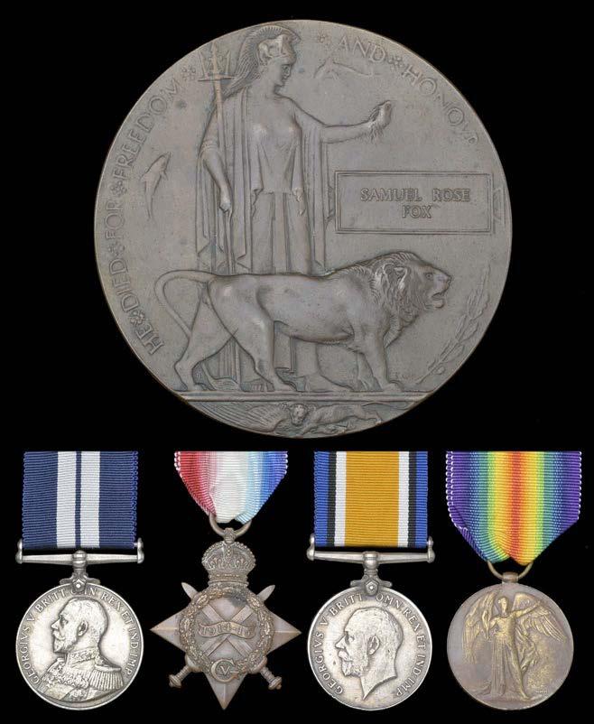 Exceptional Naval and Polar Awards from the Collection of RC Witte 763 An extremely rare Great War relief of Kut operations D.S.M. awarded to Stoker 1st Class S.