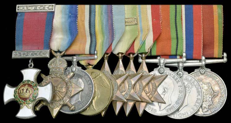 Exceptional Naval and Polar Awards from the Collection of RC Witte 768 The extremely rare Kronstadt raid D.S.O. group of eleven awarded to Commander L. E. S.