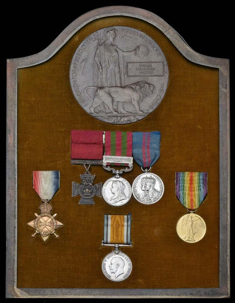 The Watson Family Medals 774 Sold by Order of the Family The attention of the reader is directed to the endurance of this officer.