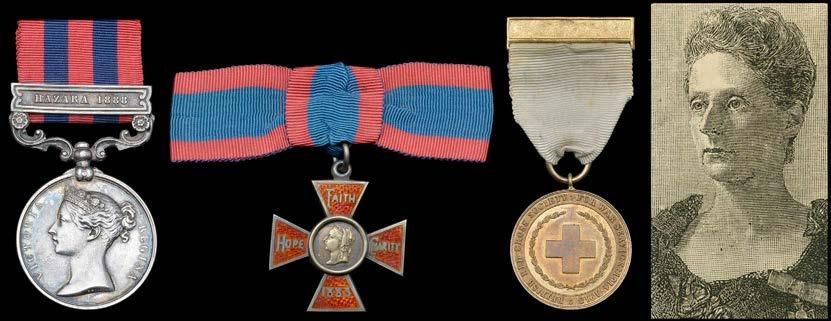 The Watson Family Medals 775 I have been given the privilege of presenting this cross to you as a token of Her Majesty the Queen Empress appreciation of the devotion shown by you to her sick and