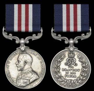 A fine Collection of Medals to The Sherwood Foresters (Nottinghamshire & Derbyshire Regiment) formerly 45th and 95th Foot 34 A Great War Third Battle of Ypres M.M. awarded to Private T.