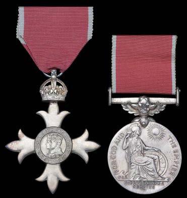 GROUPS AND SINGLE DECORATIONS FOR GALLANTRY 802 An M.B.E./B.E.M. pair awarded to George Henry Dean, J.P. - Mayor of Loughborough, 1938-40 THE MOST EXCELLENT ORDER OF THE BRITISH EMPIRE, M.B.E. (Civil) Member s 2nd type breast badge, silver, in Royal Mint case of issue; BRITISH EMPIRE MEDAL, (Civil) E.