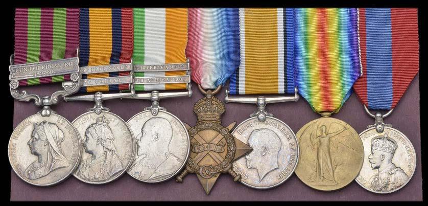 A fine Collection of Medals to The Sherwood Foresters (Nottinghamshire & Derbyshire Regiment) formerly 45th and 95th Foot 50 Pair: Private W.