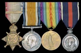 An Old Collection of Medals Relating to The Great War 1239 1240 1241 A Great War 'Messines Ridge' M.M. group of three awarded to Serjeant H. F.