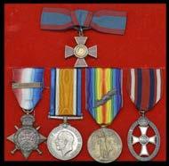 Awards to the Medical services from the Collection formed by the late Tony Sabell 1441 A Great War M.C. group of four awarded to Major R. H.