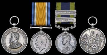 Awards to the Indian Army from the Collection of A. M. Shaw 1881 Four: Lance-Duffadar Ghulam Mohammed, 27th Light Cavalry 1914-15 STAR (1372 Swr. Ghulam Mohd. Khan, 27 Cavy.