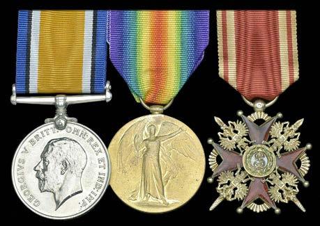 A Collection of Awards to the Royal Flying Corps, Royal Naval Air Service and Royal Air Force (Part III) 233 Pair: Lieutenant W. H.