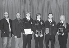 Agricultural Business Management Teams Production CDE and travel scholarships sponsored by Wells Fargo Bank South Dakota 1.