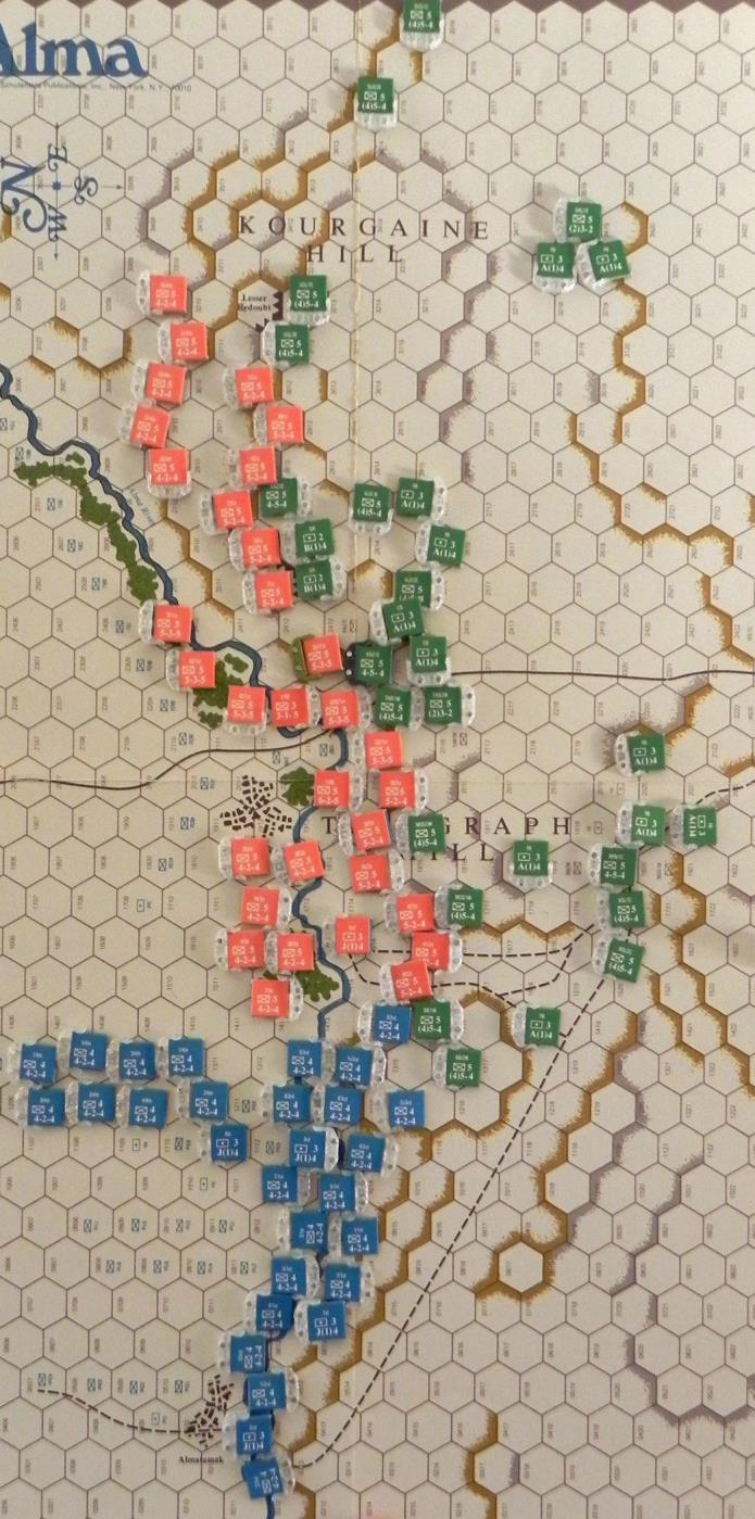 Surprisingly, the low-morale Taroutine battalion forces the Scots Guards to retreat. Kazan s attack on the Coldstream Guards goes badly wrong, and the Russians have to retreat.