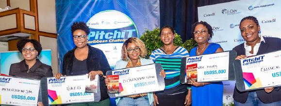 Photo: PicthIT Caribbean Challenge 2.0 Winners 2016 Road to PicthIT Caribbean Challenge 3.