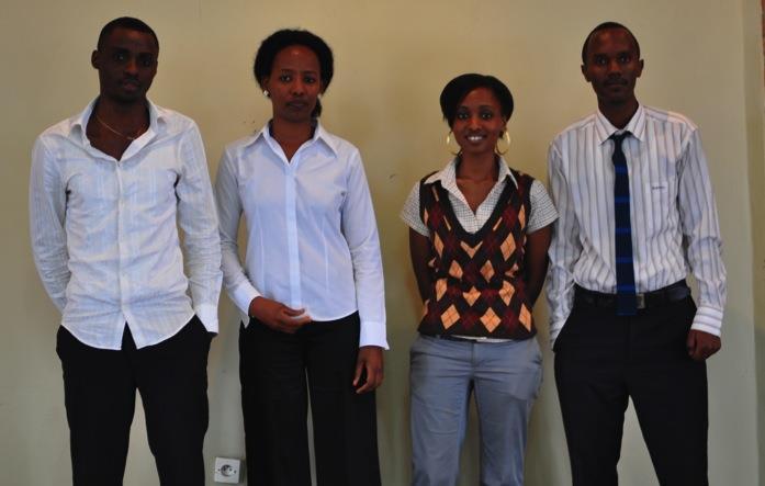 Meet: Richard, Amiri, Clarisse, & Jean Rwandan computer science undergrads In June 2010, they had