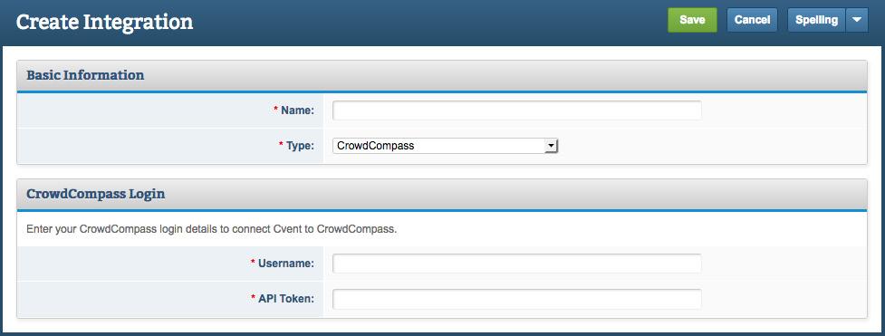 Setting Up the Cvent to CrowdCompass Connector To begin integrating the two applications, you must first contact your CrowdCompass Project Coordinator or the CrowdCompass Support Team at +1