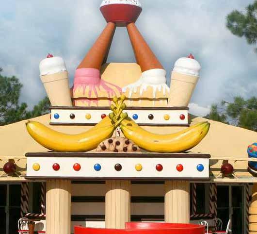Ice Cream Palace Castle of Miracles Alookatsome ofourmagical Vilagevenues.