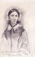Florence Nightingale This is a portrait of Florence Nightingale. Read this text Florence Nightingale lived in the nineteenth century. She was a nurse.