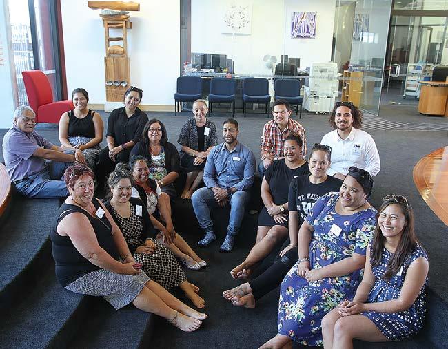 32 33 Wānanga hosts Māori tertiary advisers 03 APRIL Māori Liason Advisers.