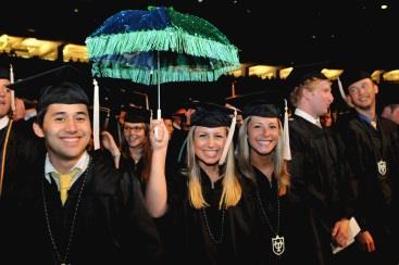 Undergraduate School Graduation Ceremonies in chronological order A.B. Freeman School of Business Undergraduate Diploma Ceremony: Friday, May 18, 10 a.m. -12 p.m., Fogelman Arena at Devlin Fieldhouse (corner of McAlister Place and Freret Street).
