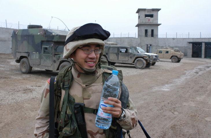 Bobby Yen served as a military