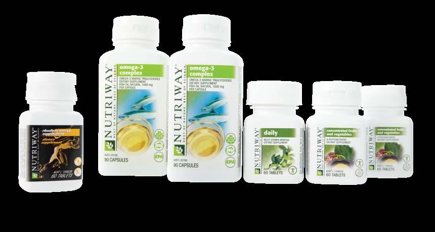 95 Starter Health Pack NUTRIWAY Daily 60s Two