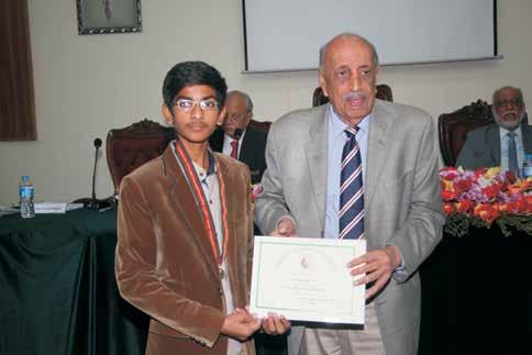 Dr. Atta-ur-Rahman Gold Medal in Chemistry for Young Scientists, under 40, for the year 2017 was won by Dr.