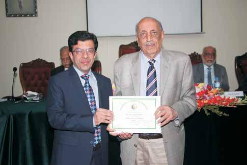 The Award comprised of a Gold Medal, a Certificate and Cash Prize of Rs. 35000/-. Dr. Raziuddin Siddiqi Prize Prof. Zabta K.