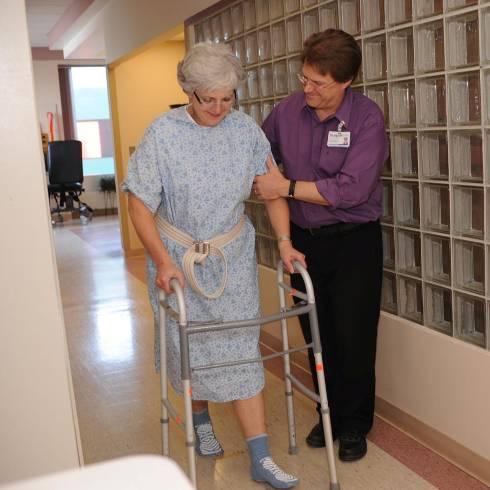 Getting You Up and Walking On the day after surgery, you will be able to walk