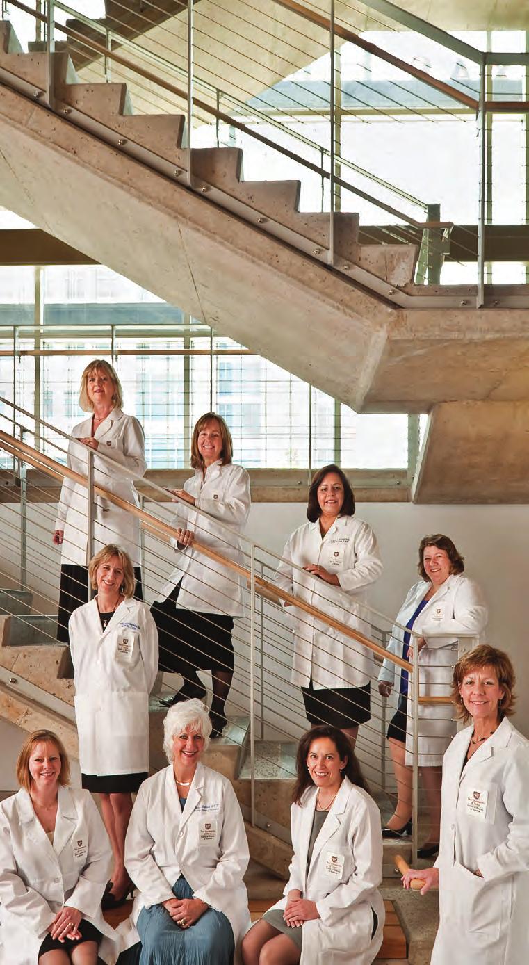 Graduates soar Steady growth and success of DNP program follows being FIRST IN Texas In May 2009, the UTHealth School of Nursing graduated nine women who were the first students ever to earn the