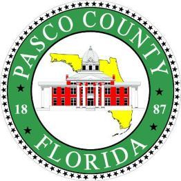 PASCO COUNTY, FLORIDA NEW PORT RICHEY (727) 847-8193 PLANNING & DEVELOPMENT DADE CITY (352) 521-4274 WEST PASCO GOVT.