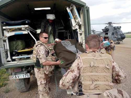 Lietuvos kariai suteikė medicininę pagalbą susižeidusiam vietos gyventojui, kartu su sąjungininkais organizavo medicininę evakuaciją.