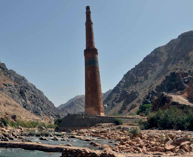 Kultūros paveldo tyrinėjimas. Research of cultural heritage. Džamo minaretas yra įtrauktas į UNESCO Pavojuje esančio pasaulio paveldo sąrašą.