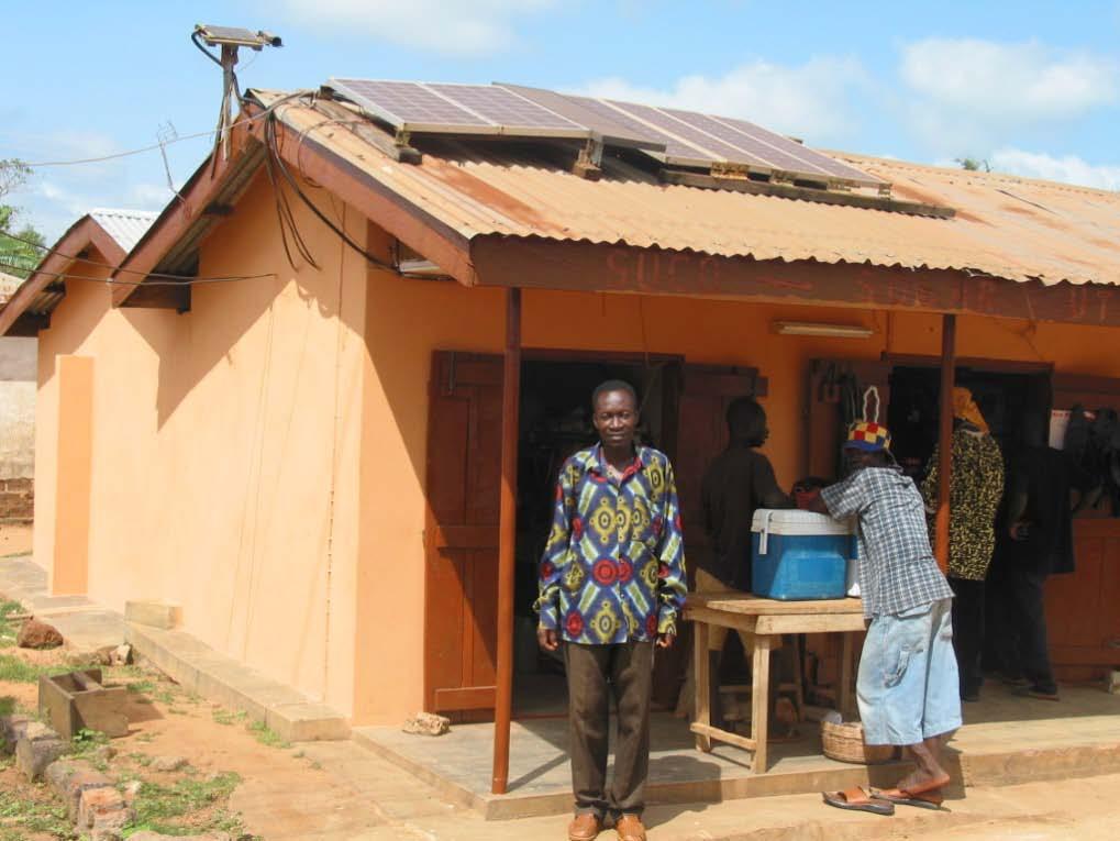 Ghana: Solar PV Systems to Increase Access to Electricity Services Objective: Increase electricity access through renewable energy technology for poor households in remote regions of Ghana GPOBA
