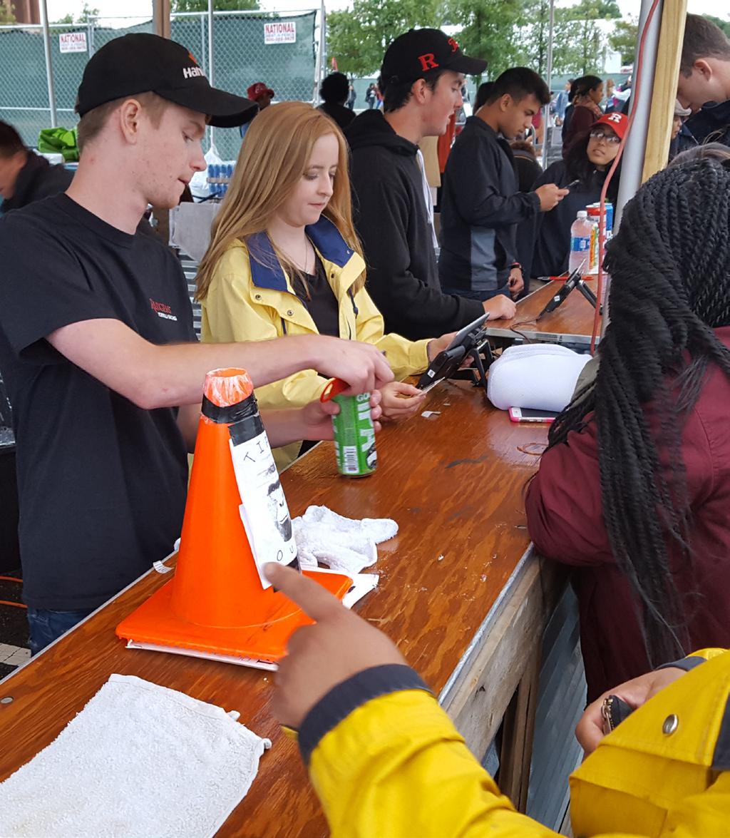 Fundraising & Outreach: As a relatively small organization without as many resources and local industry connections as other Formula SAE teams, Rutgers