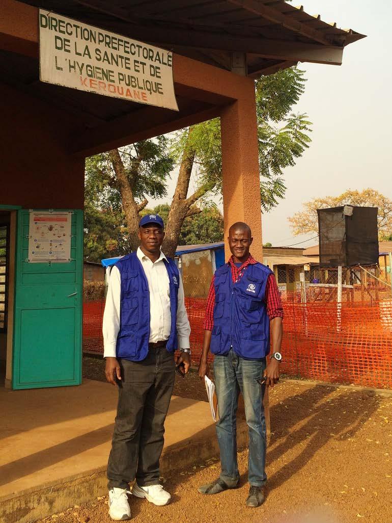 Provincial Emergency Operations Centres Induction of Flow Monitoring Point agents in Kourémalé, Guinea In order to reinforce the capacity of the