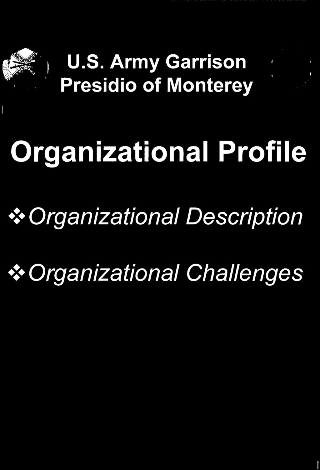Profile +:+ Organizational