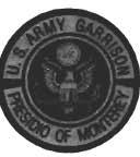 US. Army Garrison Presidio of Monterey Command Brief +3 Garrison
