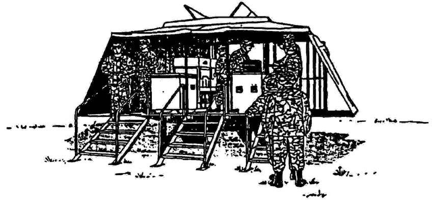 Figure 3-33. Trailer-mounted Field Kitchen With U-shaped Serving Line Figure 3-34.