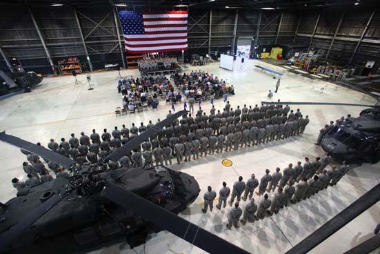 threats at the direction of the President. Airmen from the 177th Fighter Wing, New Jersey Air National Guard, deploying on Dec. 7, 2011, to Afghanistan in support of Operation Enduring Freedom. (U.S.
