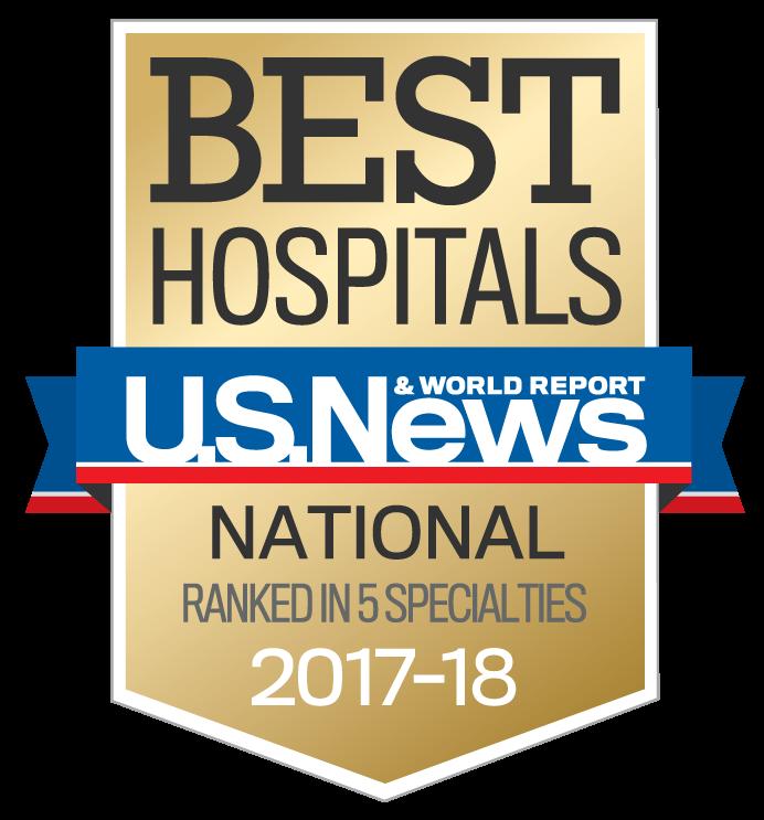 U.S. News & World Report Rankings University of Iowa Hospitals and